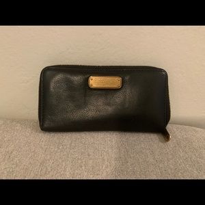 Marc Jacobs Black Leather Wallet